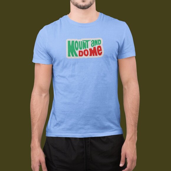 Mount and Dome Text Graphic Shirt | California Shirt | California Dome Shirt - Picture 8 of 8